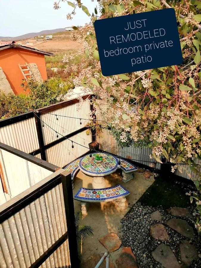 Finca Vidandrei Casa Eucalipto Valle de Guadalupe Bagian luar foto