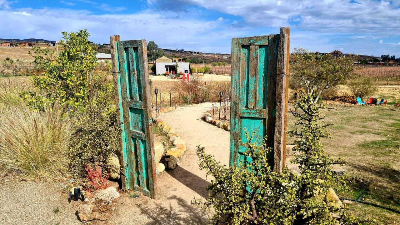 Finca Vidandrei Casa Eucalipto Valle de Guadalupe Bagian luar foto
