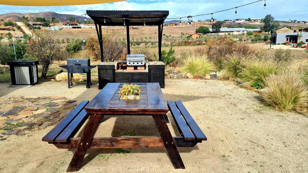 Finca Vidandrei Casa Eucalipto Valle de Guadalupe Bagian luar foto
