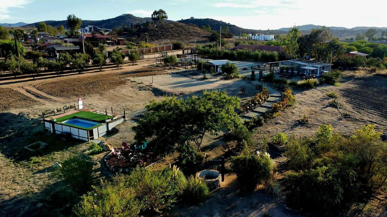 Finca Vidandrei Casa Eucalipto Valle de Guadalupe Bagian luar foto